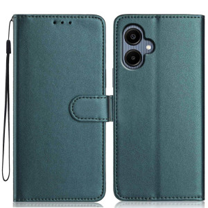 Samsung Galaxy A05 A055 - Magnet Strap Case Case Pouch Wallet with Mini Lanyard Pendant Green