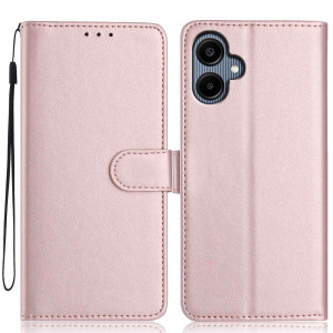 Samsung Galaxy A05 A055 - Magnet Strap Case Case Pouch Wallet with Mini Lanyard Pendant Pink