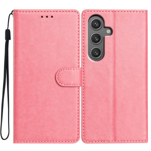Samsung Galaxy A25 5G A256 - Magnet Strap Case Case Pouch Wallet with Mini Lanyard Pendant Pink