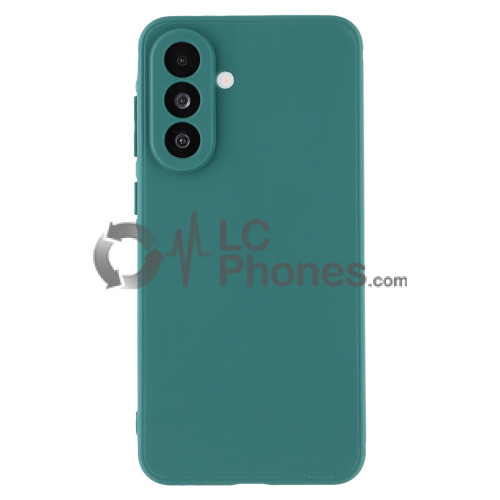 Samsung Galaxy A56 5G A566 - Soft Color Flexible Cover TPU Case Green