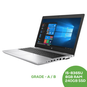 HP Probook 650 G5 15.6 inch Core i5 i5-8365U 1.6GHz 8GB RAM 240GB SSD / Grade A/B