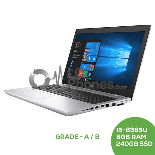 HP Probook 650 G5 15.6 inch Core i5 i5-8365U 1.6GHz 8GB RAM 240GB SSD / Grade A/B