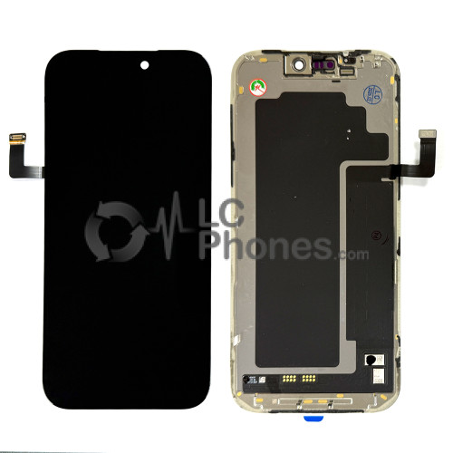 iPhone 17 Pro Max - Full Front OLED Digitizer Black (Original) Take Out