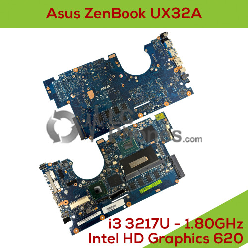 Asus ZenBook UX32A - Logic Board Intel Core i3-3217U 1.80GHz Intel HD Graphics 4000 60-NYOMB1800-B01