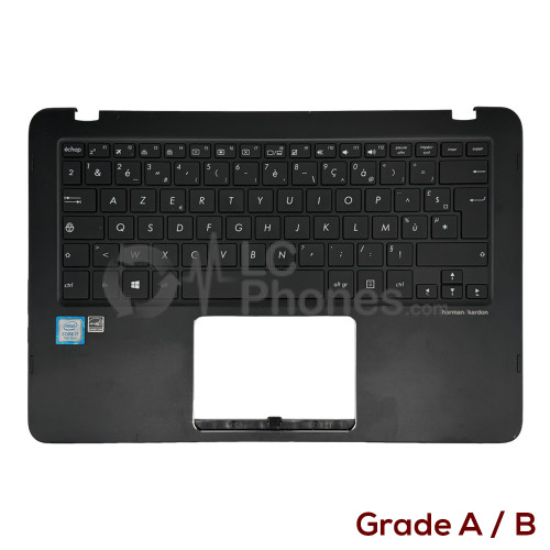 Asus ZenBook Flip UX360UAK - Top Cover with French Keyboard FR Layout with Backlight Black 0KNB02625FR00 (Original Used) Grade A/B