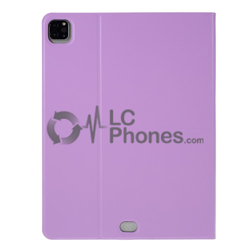 iPad Pro 12.9 3rd Gen (2018) A2014 A1895 A1876 - PU Leather Protection Case Purple