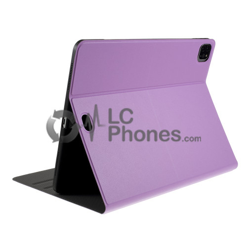iPad Pro 12.9 3rd Gen (2018) A2014 A1895 A1876 - PU Leather Protection Case Purple