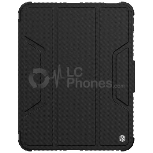 iPad 10th Gen 2022 10.9 Inch A2757 A2777 A2696 - Nillkin Bumper Leather Pro Armored Smart Cover Case with Camera Cover
