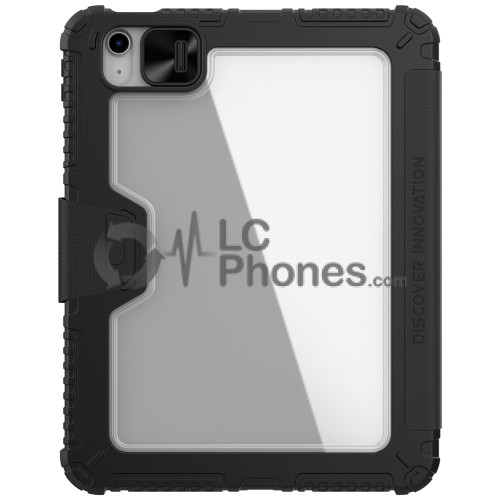 iPad 10th Gen 2022 10.9 Inch A2757 A2777 A2696 - Nillkin Bumper Leather Pro Armored Smart Cover Case with Camera Cover