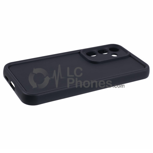 Samsung Galaxy A16 5G A166 - Grooved Design TPU Anti-Slip Case Black