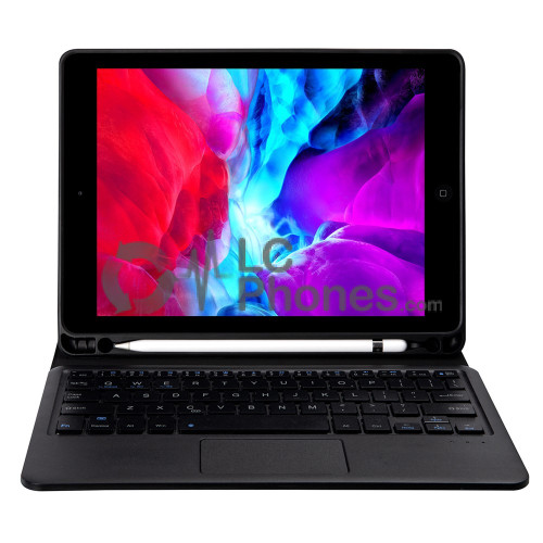 iPad Pro 9.7 (2016) A1673 A1674 A1675 - Case with Magnetically Detachable Keyboard with Touchpad and Pencil Holder