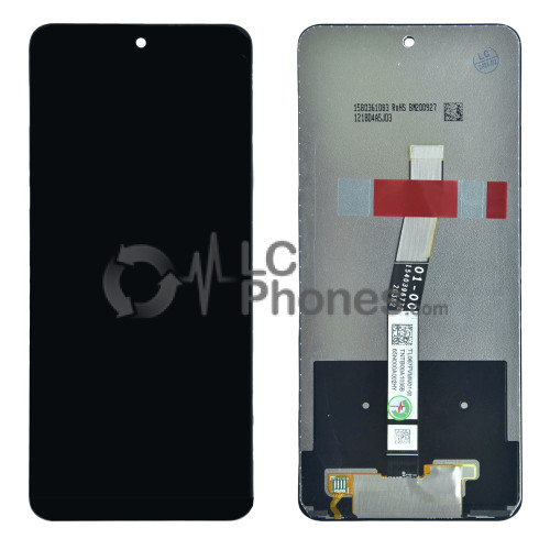 Xiaomi Redmi Note 10 Lite / Redmi Note 9S / Redmi Note 9 Pro / Redmi Note 9 Pro Max - Full Front LCD Digitizer Black (Original Remaded)
