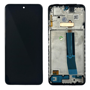 Xiaomi Redmi Note 11S 2201117SG, 2201117SI, 2201117SY, 2201117SL - Full Front LCD Digitizer with Frame Black