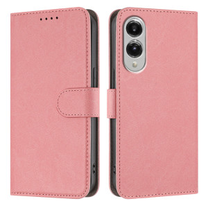 Samsung Galaxy S25 Edge 5G S937 - Magnet Strap Case Case Pouch Wallet Pink