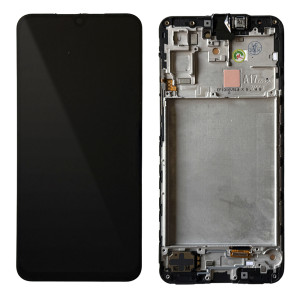 Samsung Galaxy A17 5G A176 - Full Front LCD Digitizer with Frame Black 