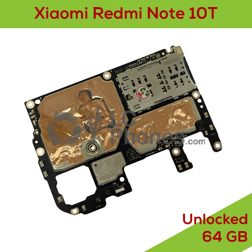 Xiaomi Redmi Note 10T 22021119KR (Japanese Version) - Fully Functional Logic Board 64GB 4GB RAM UNLOCKED