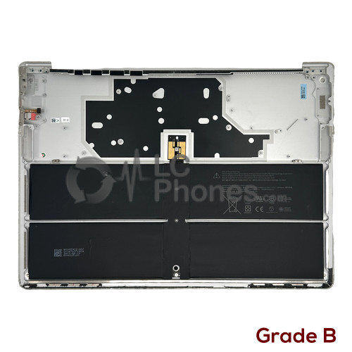 Microsoft Surface Laptop 2nd Gen Model 1769 - Back Housing Cover Silver with Battery DYNK01 (Original Used) Grade B