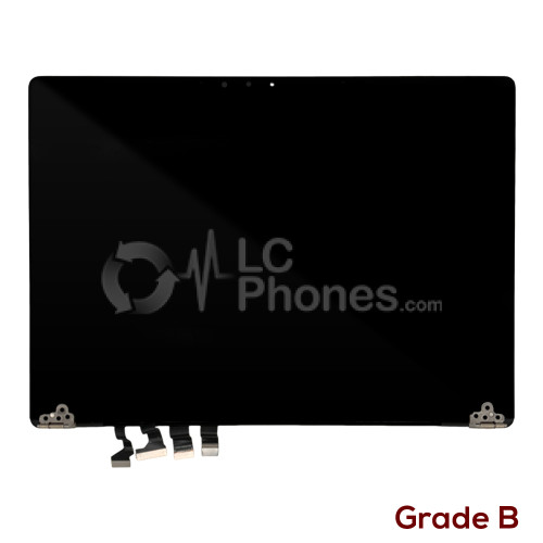 Microsoft Surface Laptop 2nd Gen Model 1769 - Full Front LCD Digitizer with Housing Silver (Original Used) Grade B