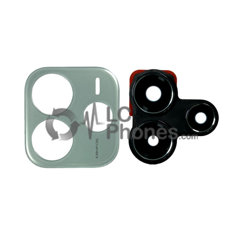 Xiaomi Redmi Note 14 5G 24094RAD4G - Complete Camera Lens Coral Green
