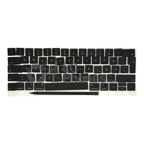 Macbook Pro 13 inch with Touch Bar A1706 - Keyboard Keycaps Replacement German DE Layout
