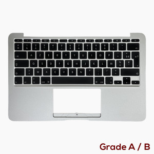 Macbook Air 11 A1370 2010 - Top Cover Silver with French Keyboard FR Layout  Grade A/B 069-6265-06