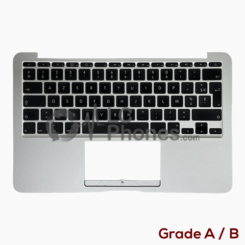 Macbook Air 11 A1370 2010 - Top Cover Silver with French Keyboard FR Layout (Original Used) Grade A/B 069-6265-06