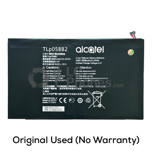 Vodafone Tab Prime 7 - (Original Used) Battery TLP058B2 5830mAh 22.45Wh (No Warranty)