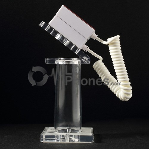 Anti-Theft Security Mobile Phone stand Holder With 70cm Spring Wire