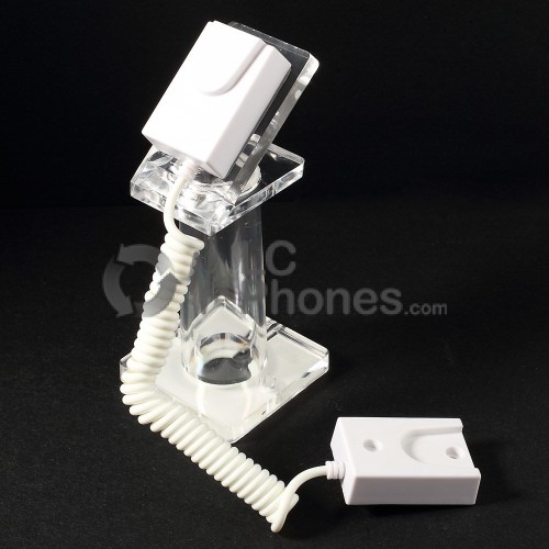 Anti-Theft Security Mobile Phone stand Holder With 70cm Spring Wire