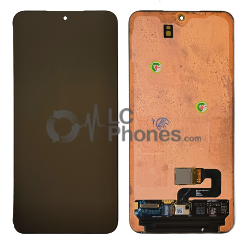 Samsung Galaxy S22 5G S901 - Full Front LCD OLED Digitizer Black without Frame