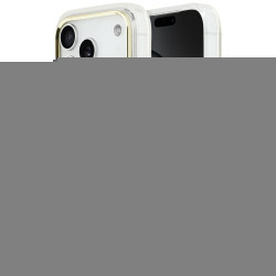 iPhone 17 Pro Max - Guess IML Script Metal MagSafe Compatible Case Clear