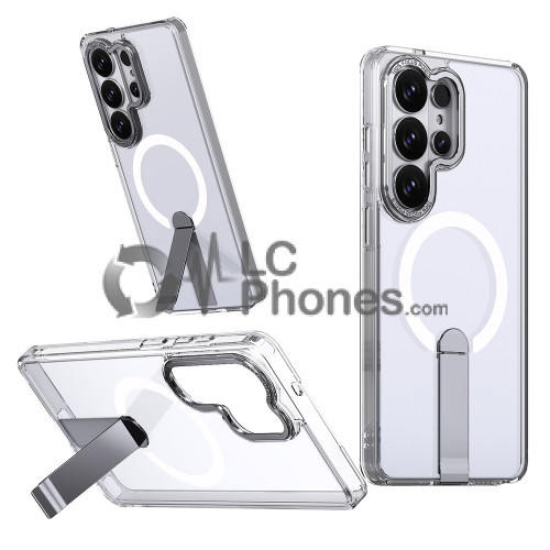 Samsung Galaxy S26 Ultra 5G S948 - Hybrid Armor X Tough Rugged Cover Case with Stand Magsafe Compatible Clear