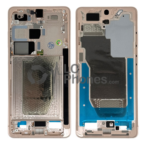 Samsung Galaxy S26 Ultra 5G S948 - LCD Middle Frame Pink Gold < Service Pack >