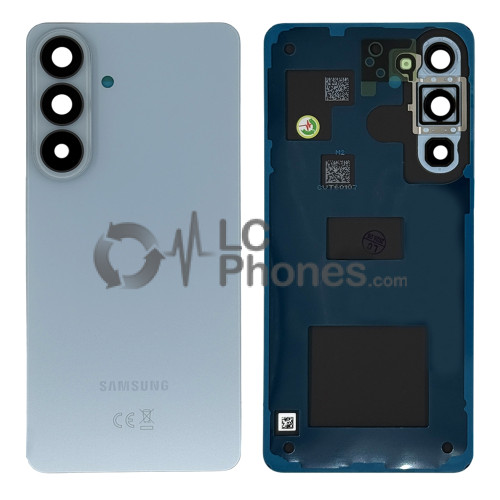 Samsung Galaxy S26+ 5G S947 - Battery Cover with Adhesive & Camera Lens Sky Blue < Service Pack >