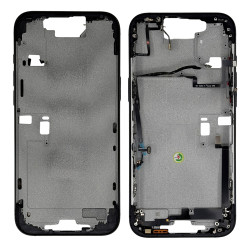 iPhone 16 Pro Max - Middle Housing Frame with Buttons Black Titanium