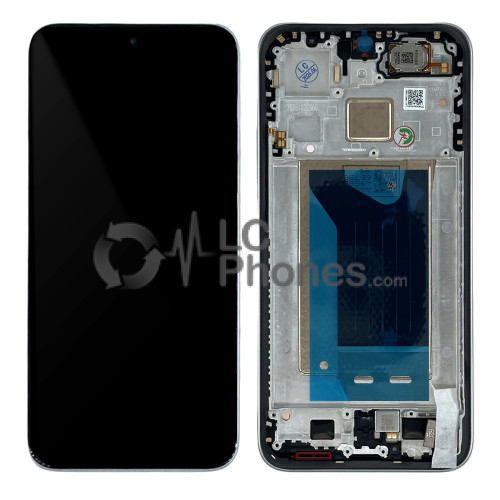 Xiaomi 15T 25069PTEBG - Full Front LCD OLED Digitizer with Frame Gray < Service Pack >