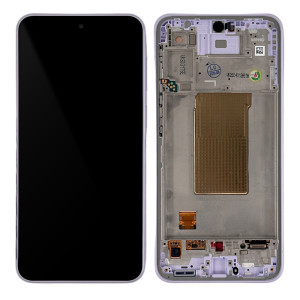 Samsung Galaxy A37 5G A376 - Full Front LCD Digitizer with Frame Light Violet 