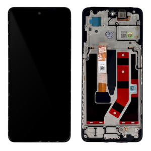 OnePlus Nord CE 3 Lite CPH2467 CPH2465 - Full Front LCD Digitizer with Frame Black 