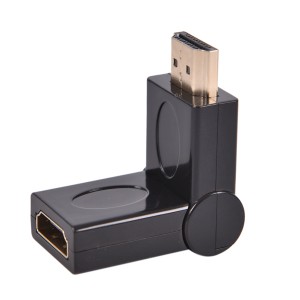 180 Degree Rotating HDMI Male to Mini HDMI Female Adapter