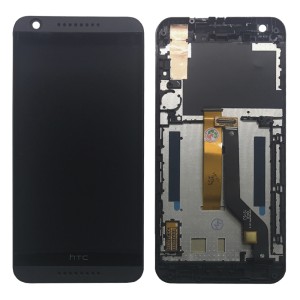 HTC Desire 626 - Full Front LCD Digitizer With Frame Black