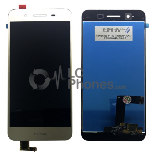 Huawei Y3 II - Full Front LCD Digitizer Gold