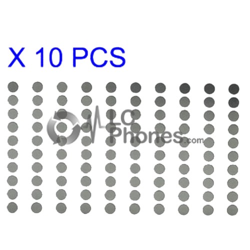 iPhone 4 / 4S / 5 / 5S / 5C - Power Button Metal Spacer set 10X