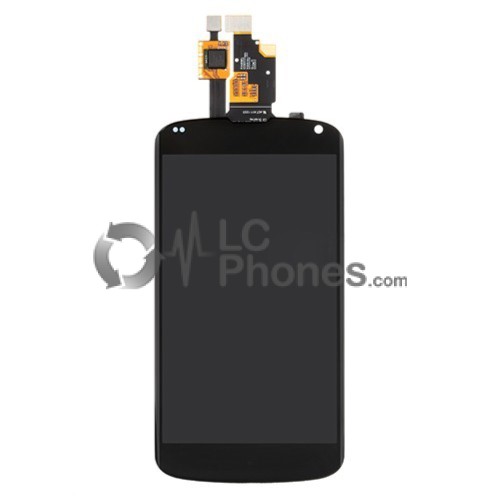 LG Nexus 4 E960 - Full Front LCD Digitizer Black