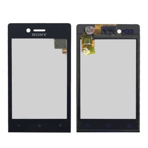 Sony Xperia Miro ST23 ST23i - Front Glass Digitizer Black