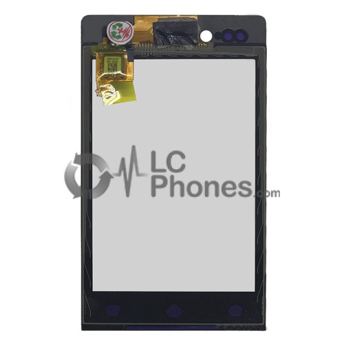 Sony Xperia Miro ST23 ST23i - Front Glass Digitizer Black