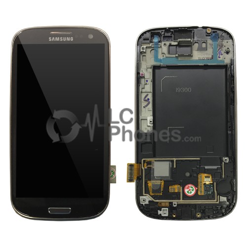 Samsung Galaxy S3 I9300 - Full front LCD Digitizer With Frame Copper ( Refurbished )