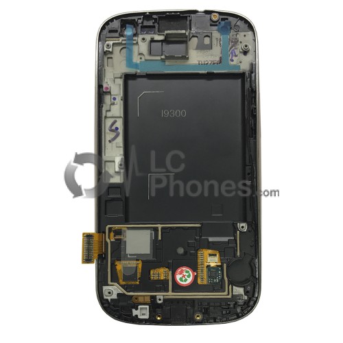 Samsung Galaxy S3 I9300 - Full front LCD Digitizer With Frame Copper ( Refurbished )