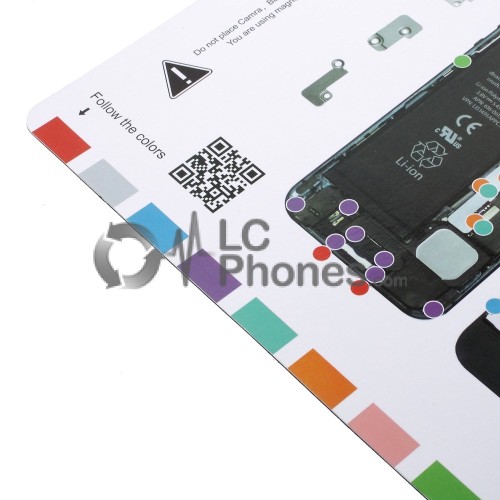 Magnetic Screw Mat for iPhone 5G