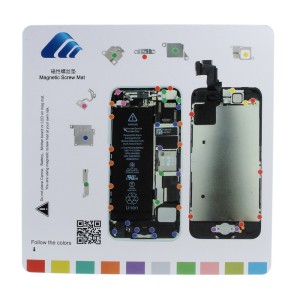 Magnetic Screw Mat for iPhone 5C