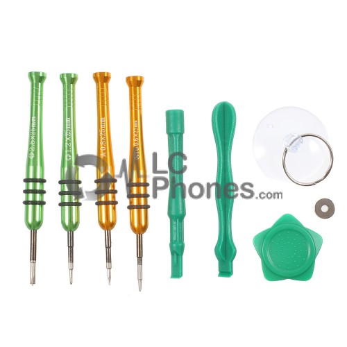 10 in 1 Magnetic Screwdriver Pry Open Tool Kit for iPhone 7